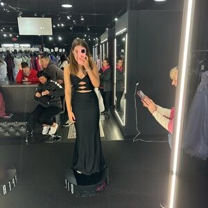 La Femme 31294 Cut Out Prom Dress